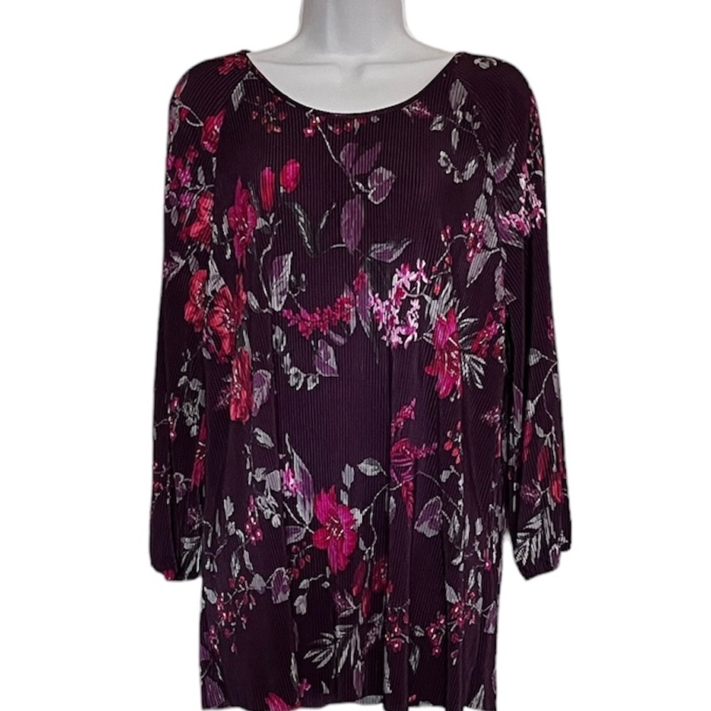 Roz & Ali Women's Cold Shoulder Blouse